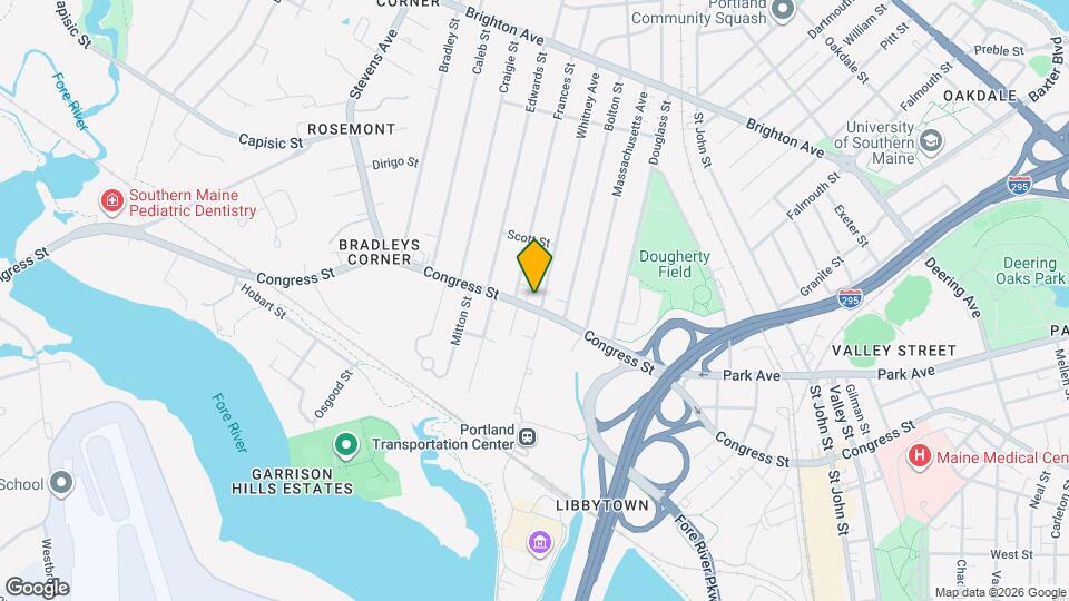 1251 Congress St Map and Location Details