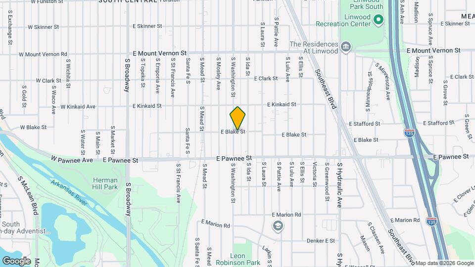 2302 S Washington Ave Map and Location Details