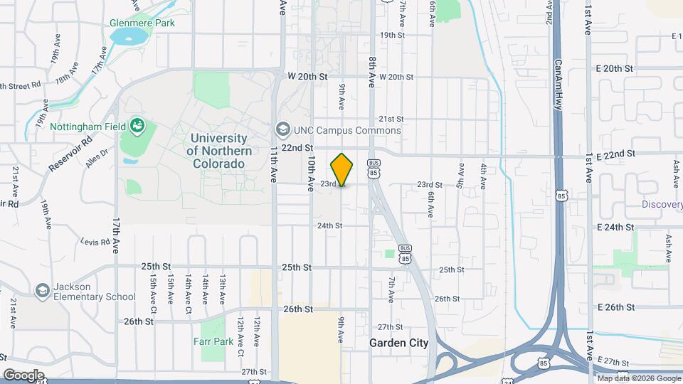 Arlington Park Student Apt Map and Location Details