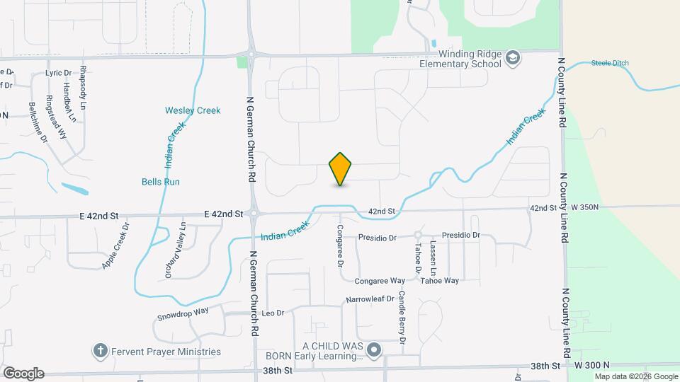 4240 Arches Ct Mapa y Detalles de la Ubicación