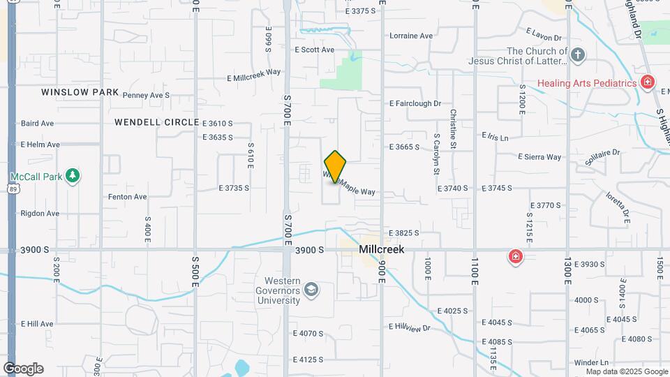 3744 S 810 E Map and Location Details