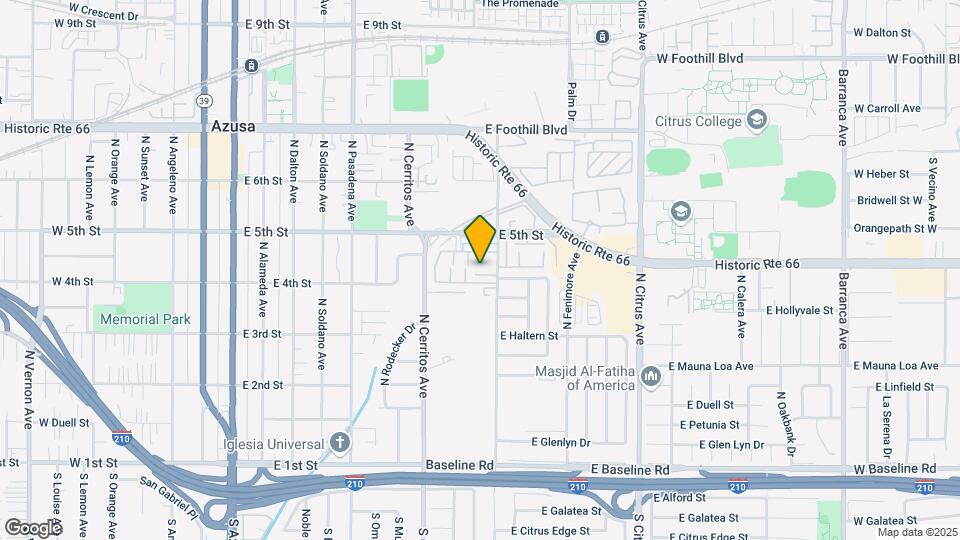 617 E Matchwood Pl Map and Location Details
