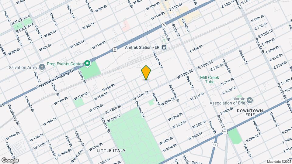 1622-1624 Myrtle St Map and Location Details