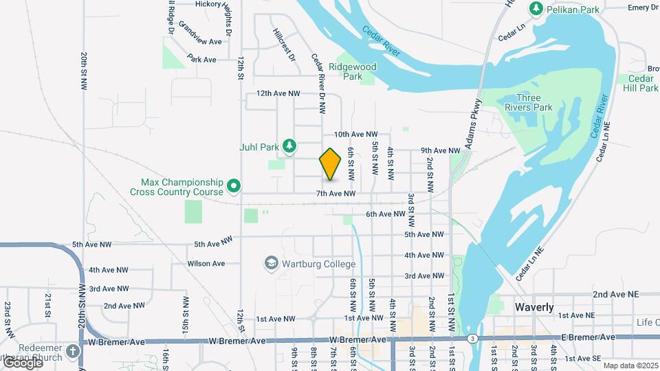 806 Cedar River Dr NW Map and Location Details