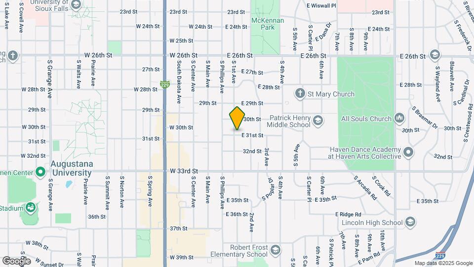 2220 S 1st Ave Map and Location Details