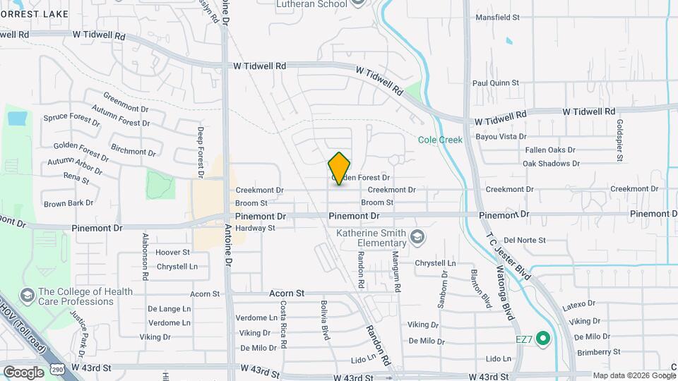 5028 Creekmont Dr Map and Location Details