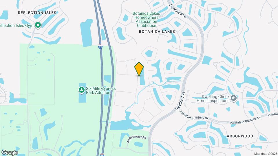 11593 Lakewood Preserve Pl Map and Location Details