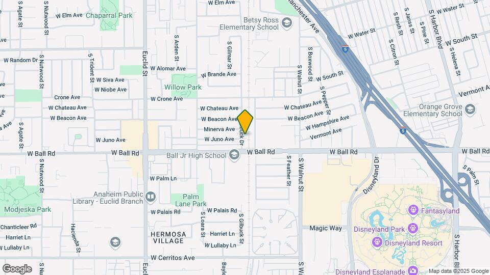 934 S Gilbuck Dr Map and Location Details