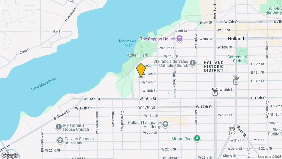 339 W 14th St Map and Location Details