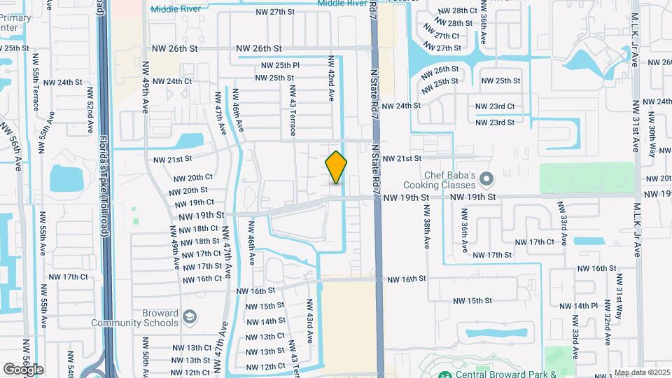 4211 NW 19th St, Unit LIKE NEW CONDO Map and Location Details
