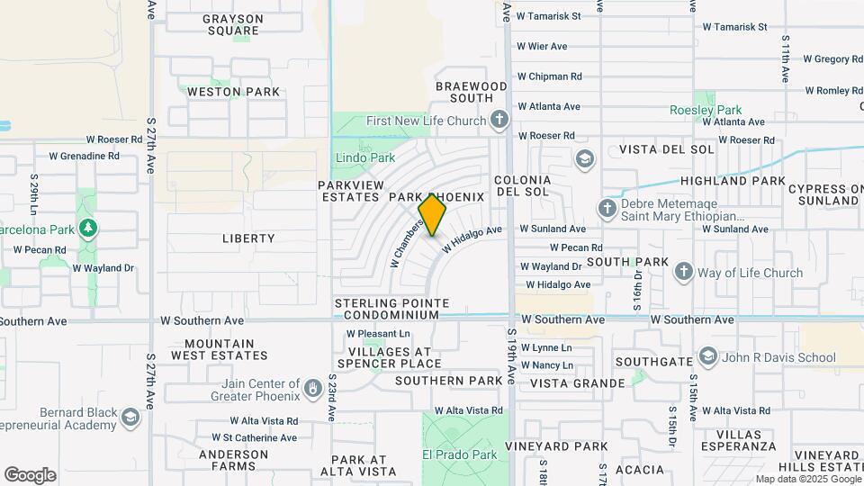 5614 S Vista Grande Ave Map and Location Details