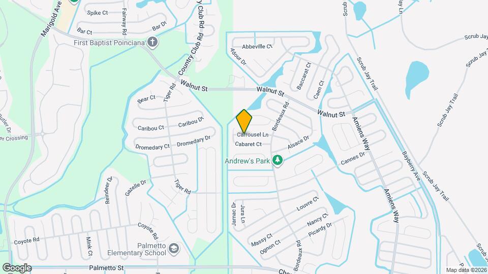 818 Carrousel Ln Map and Location Details