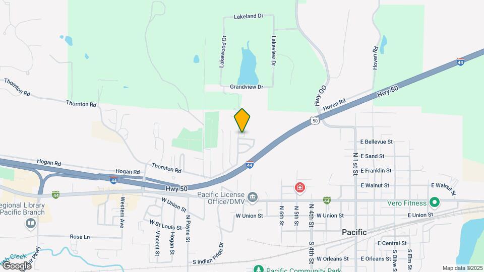 623 Palisades Dr, Unit 623 Map and Location Details