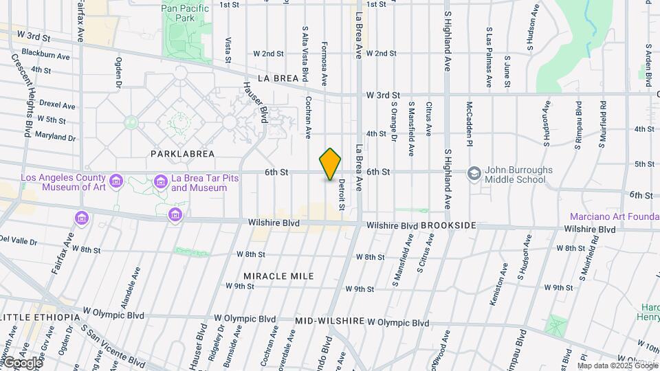 622 Cloverdale Ave Map and Location Details