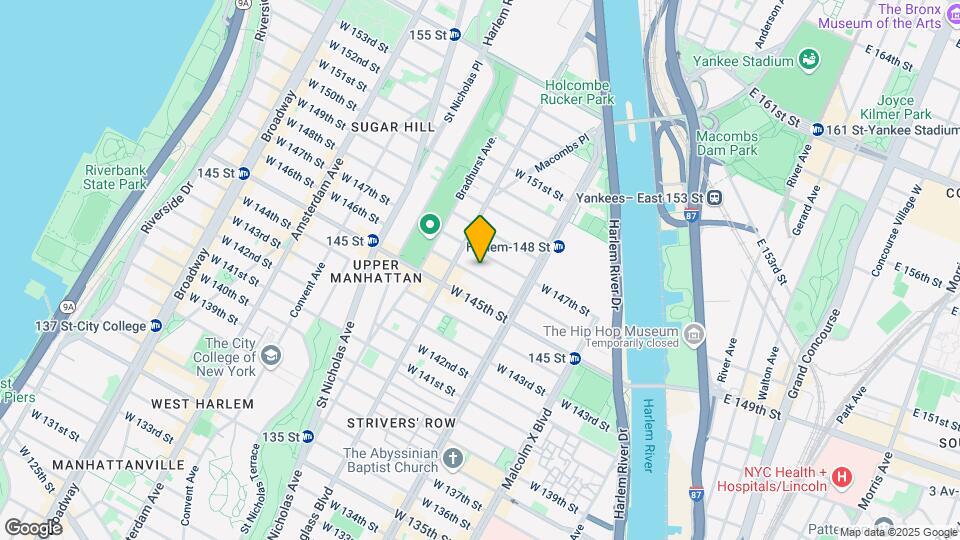 235 W 146th St Mapa y Detalles de la Ubicación