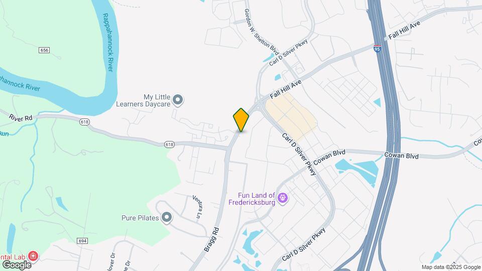 3456 Fall Hill Ave Map and Location Details