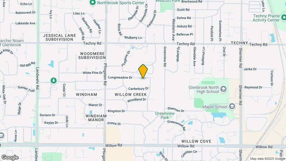 2585 Longmeadow Dr Map and Location Details