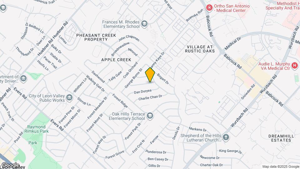 5706 Gomer Pyle Dr Map and Location Details