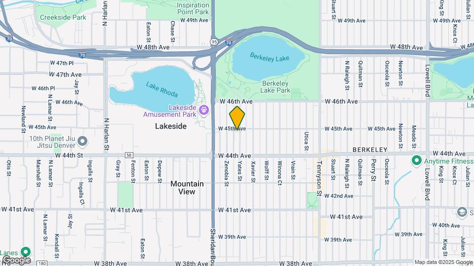 4485 Yates St Map and Location Details