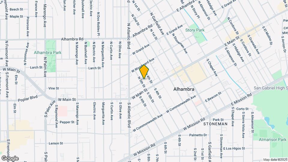 26 N 5th St Map and Location Details