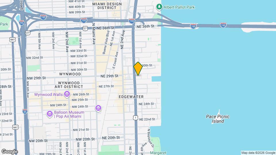 329 NE 28th St Map and Location Details