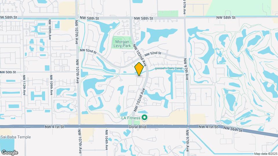 4970 NW 102nd Ave Map and Location Details