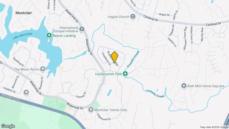 15722 Brandywine Rd Map and Location Details