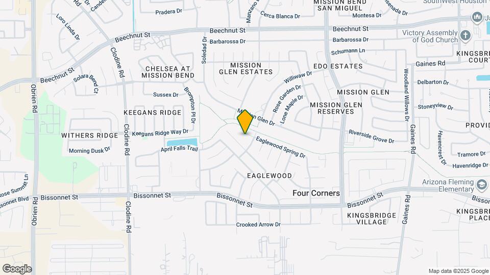 9230 Eaglewood Spring Dr Map and Location Details
