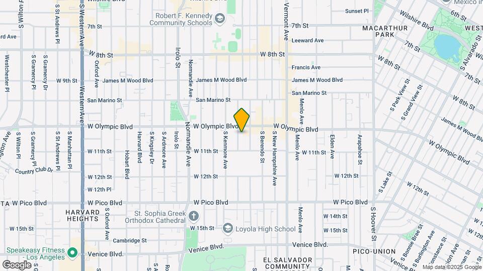 1020 Dewey Ave Map and Location Details