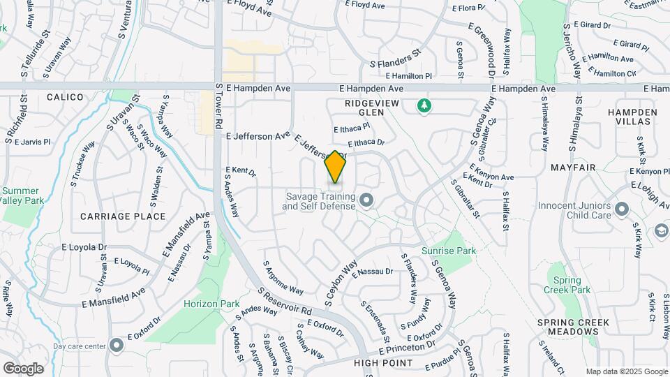 3759 S Cathay Cir Map and Location Details