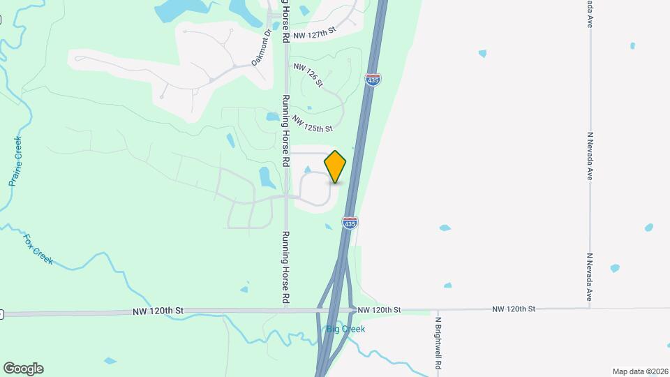 12327 Fox Creek Dr Map and Location Details