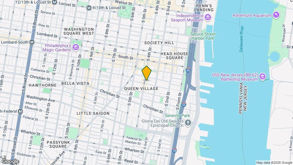 737 S 4th St Map and Location Details