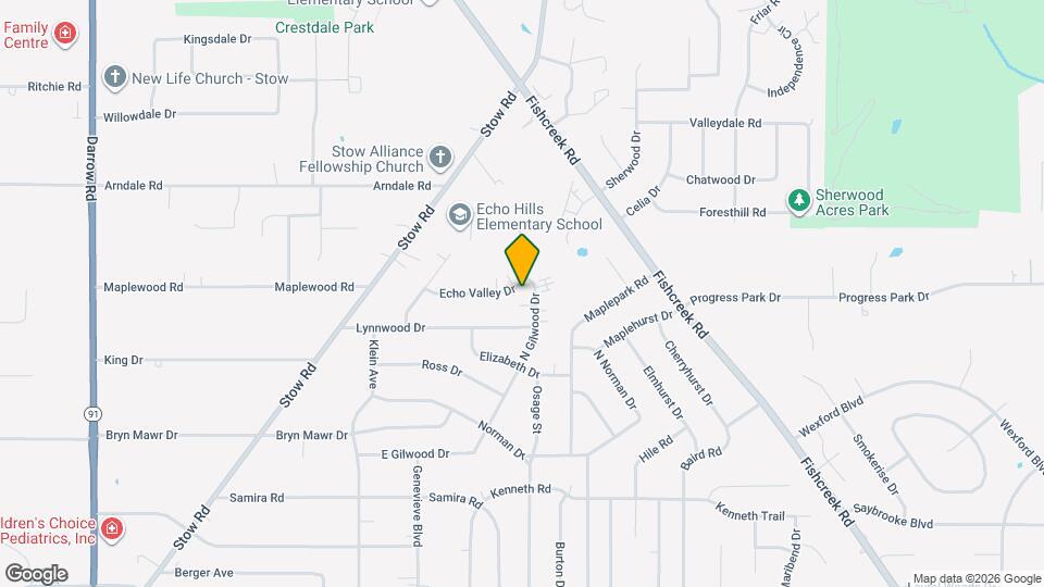 2358 Echo Valley Dr Map and Location Details