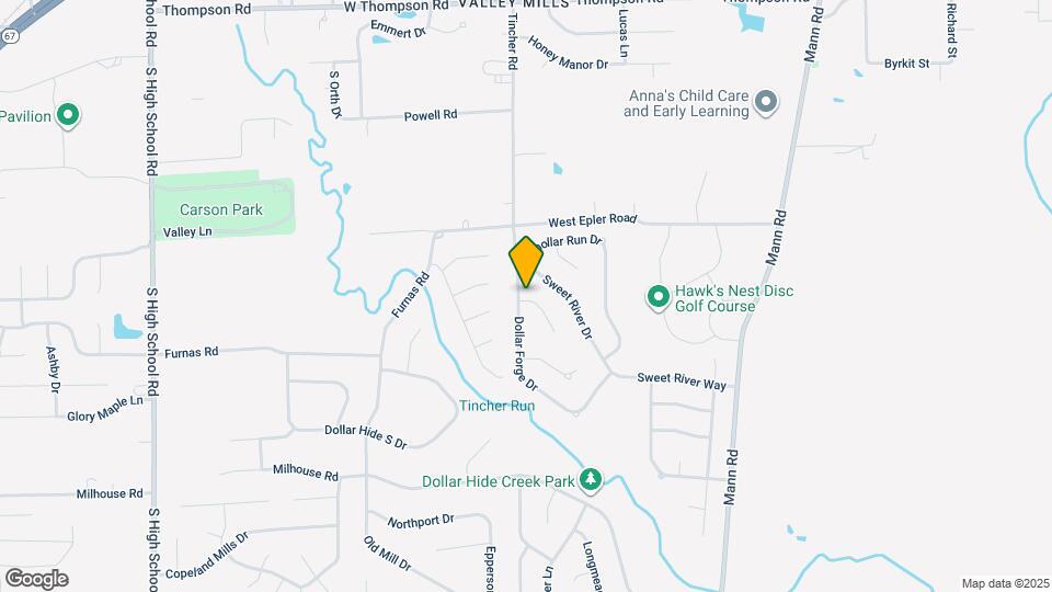 5605 Dollar Forge Dr Map and Location Details