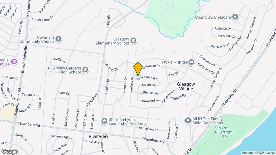 437 Lancashire Rd Map and Location Details