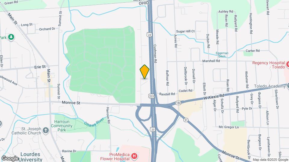 6050 Glenmore Rd Map and Location Details