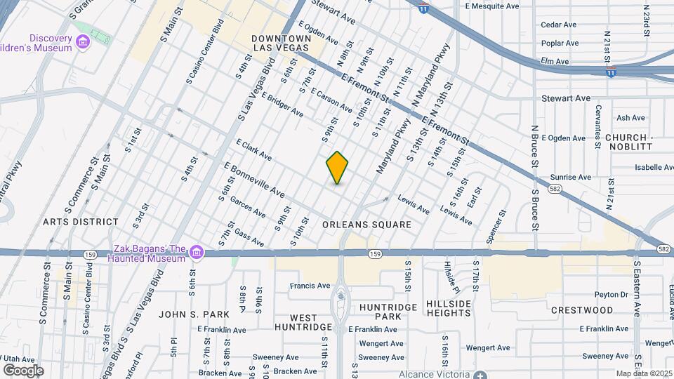 424 S 11th St Map and Location Details