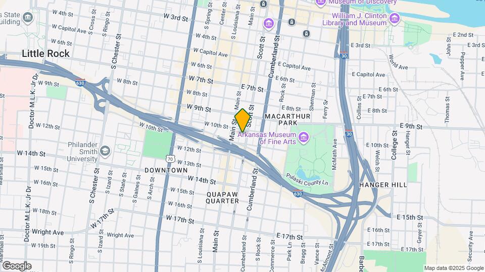 1004 Scott St, Unit 6 Map and Location Details