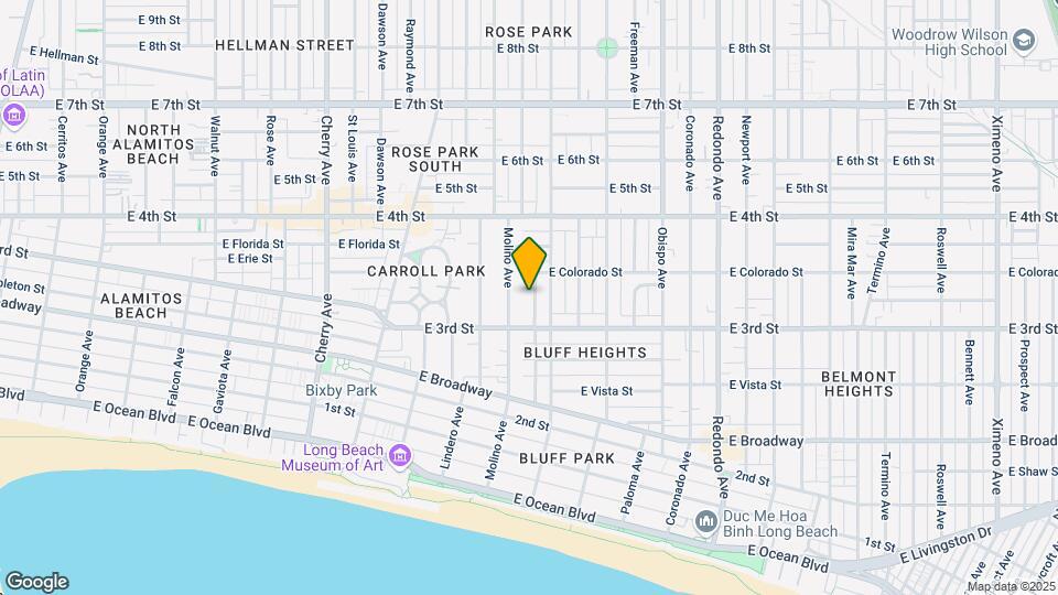325 N Colorado Pl Map and Location Details