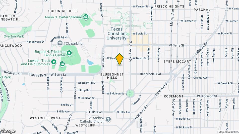 3231 Wabash Ave Map and Location Details