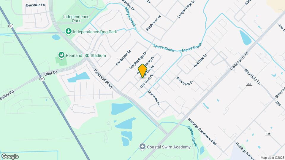 3719 Wild Oak Dr Map and Location Details