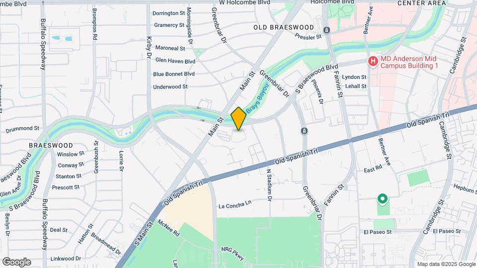 2207 S Braeswood Blvd Map and Location Details