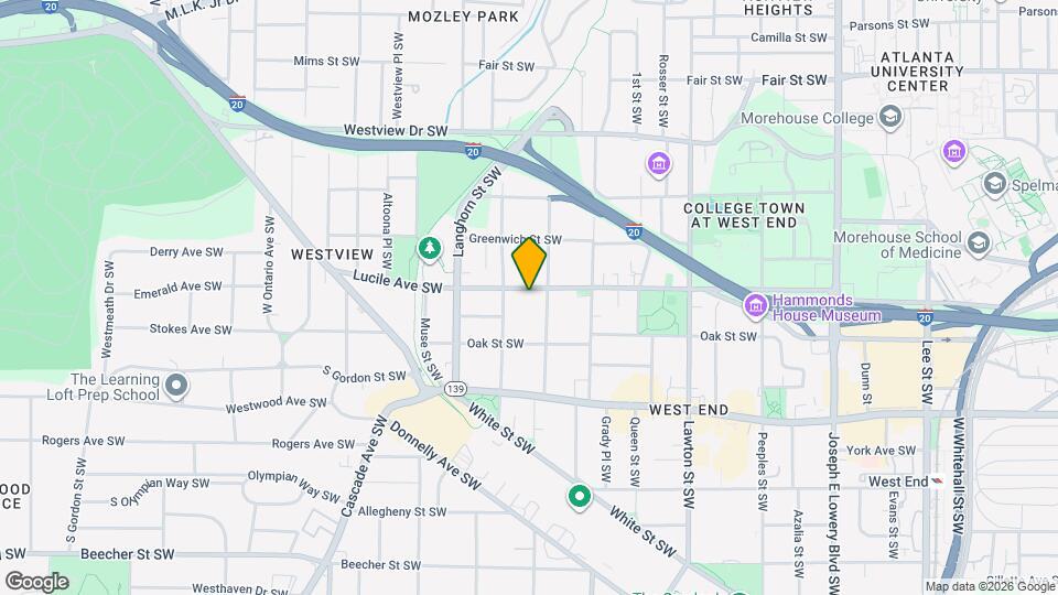 1278 Lucile Ave SW Map and Location Details