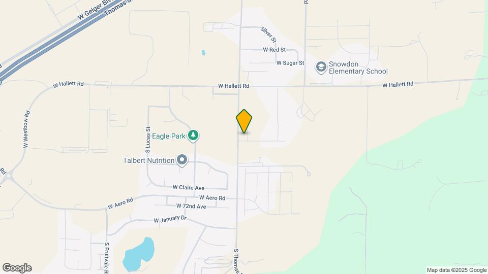 9116 W Winona Rd Map and Location Details