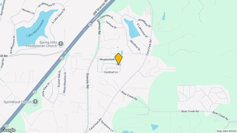 107 Bluejay Hill Map and Location Details