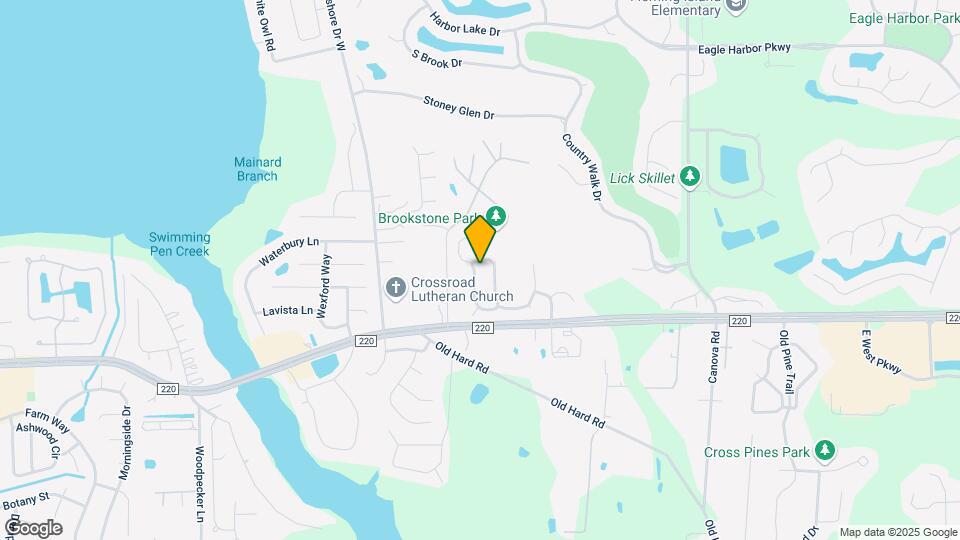 1859 Lake Forest Ln Map and Location Details