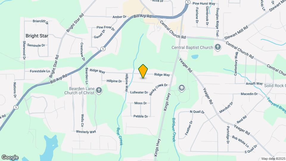 6148 Hillpine Dr Map and Location Details