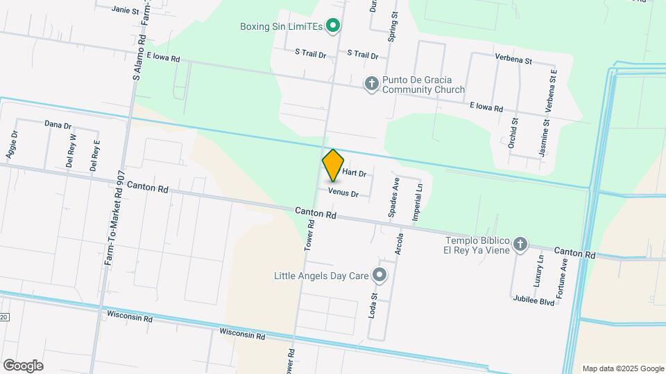 6911 Venus Dr Map and Location Details