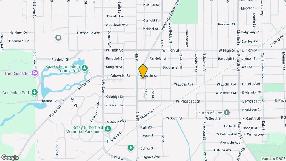 1610 3rd St Map and Location Details