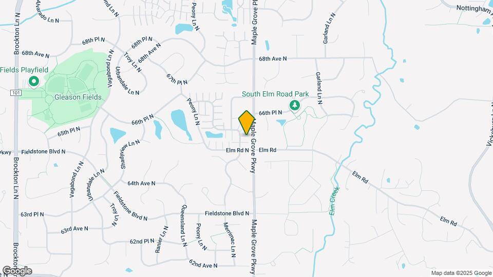 6520 Merrimac Ln N Map and Location Details